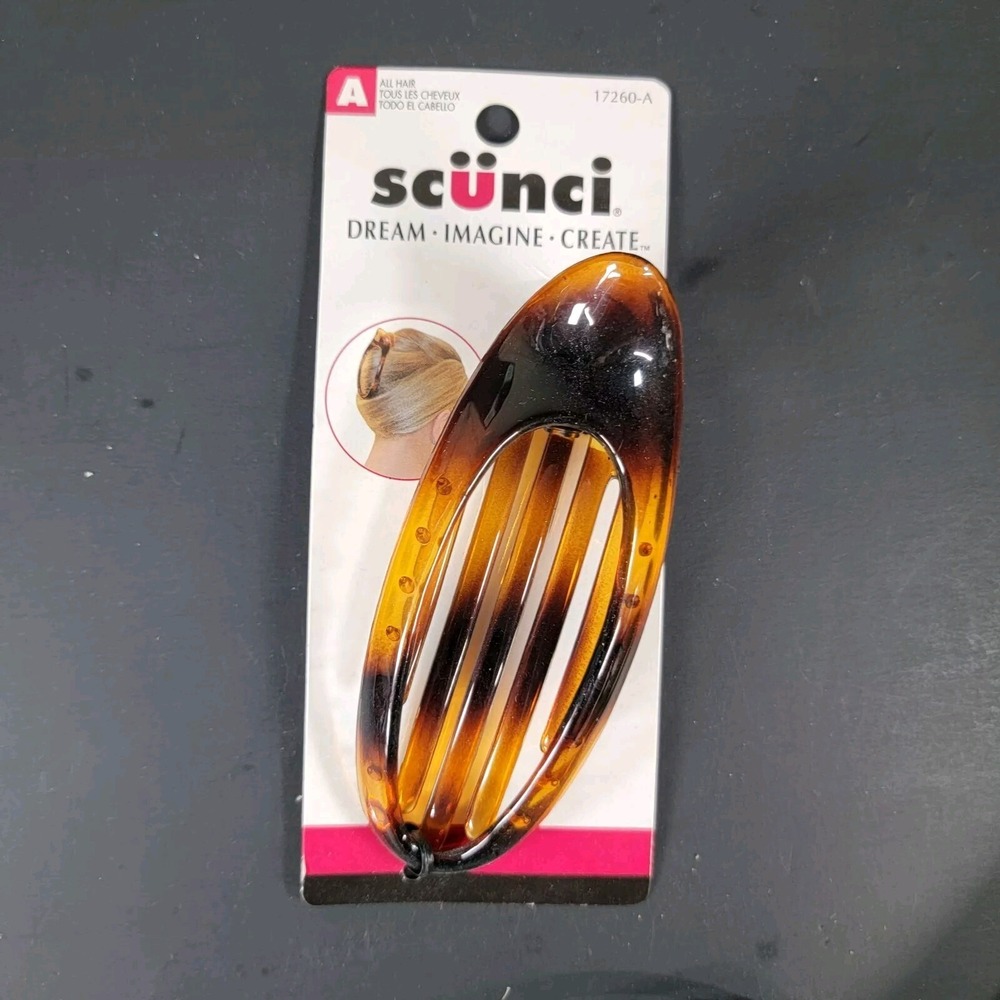 Scunci Hair Clip Tortoiseshell 17260-A